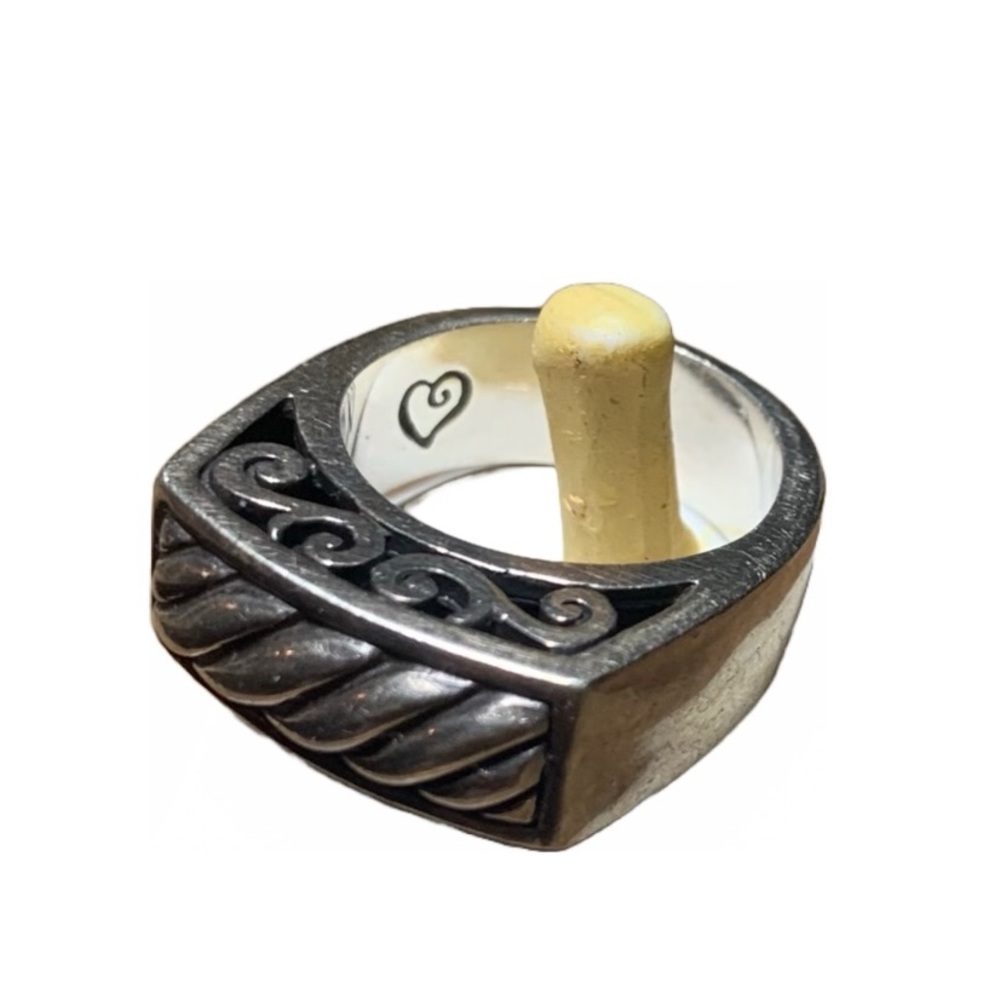 Brighton retired Sterling Silver Plate Ring. Size 7